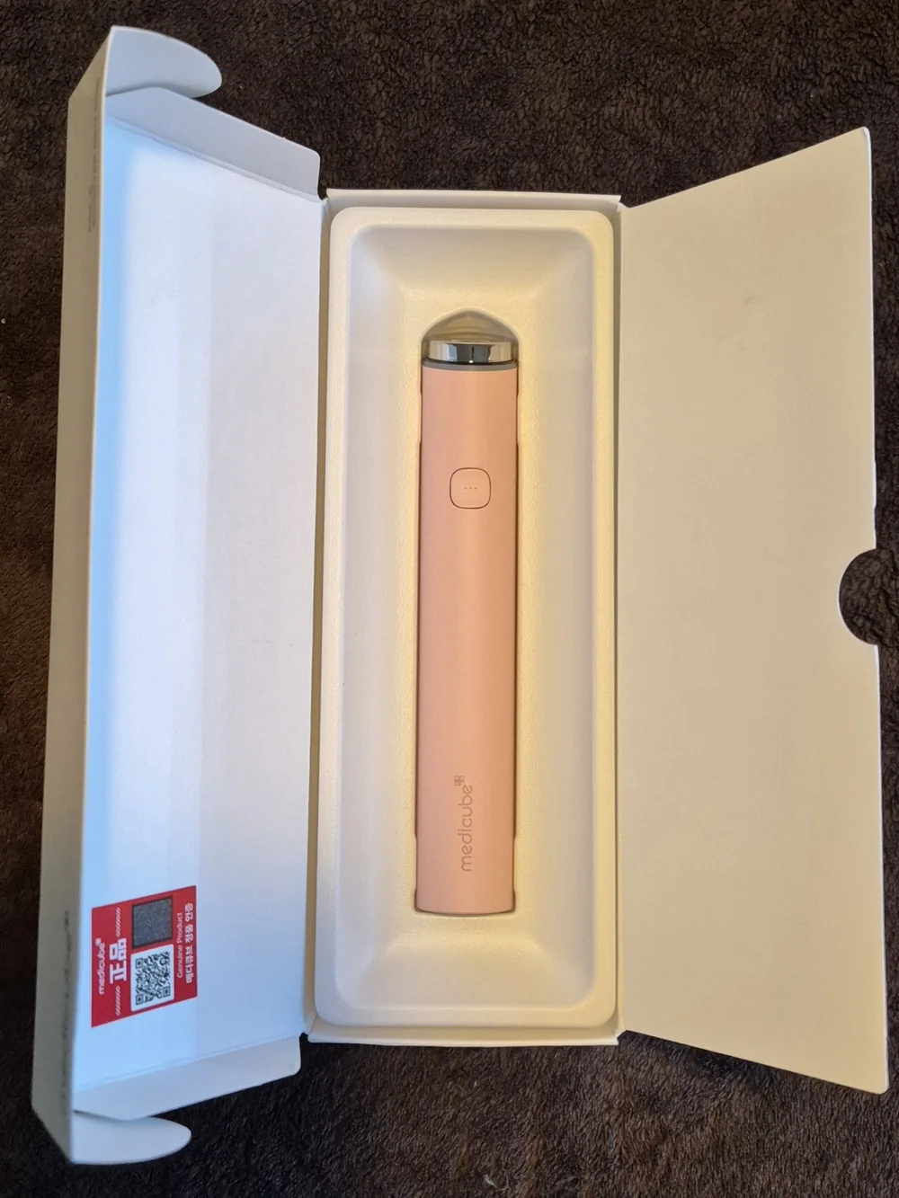Medicube Booster Pro Mini, Pink Facial Massager - Portable Skincare Device